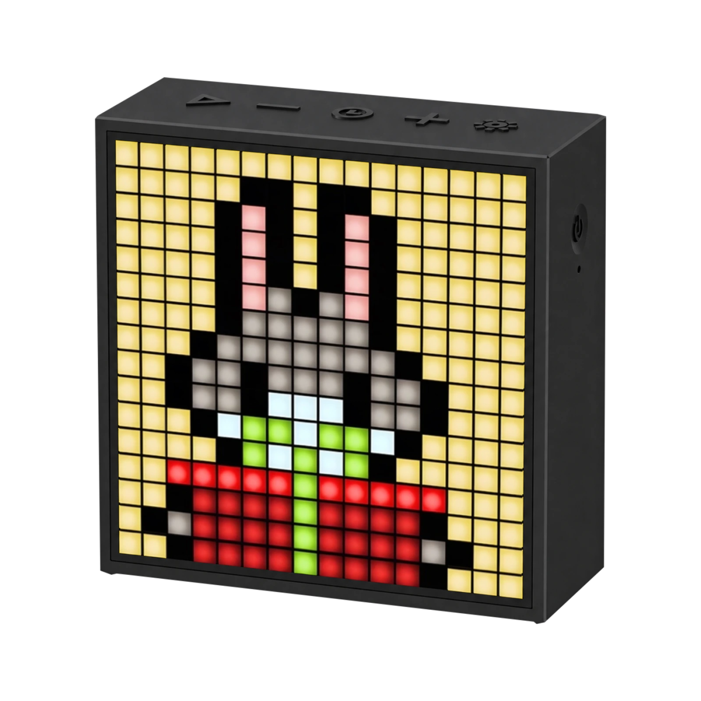 Divoom TimeBox-Evo, вид спереди под углом