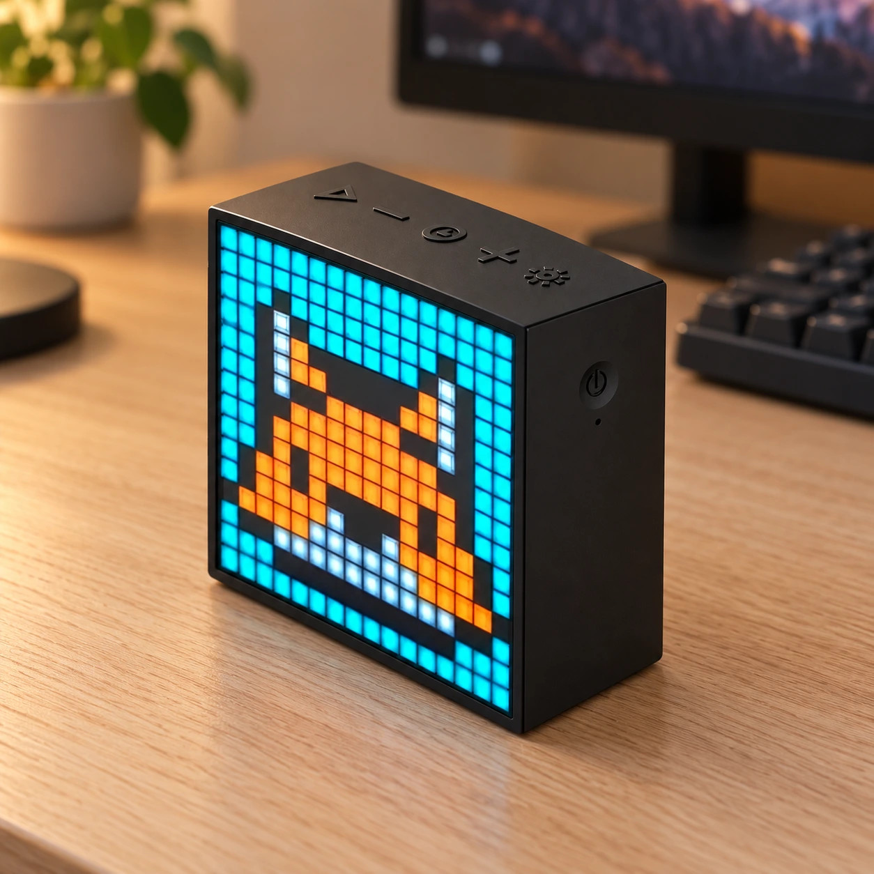 Интерьер Desk Setup — Divoom TimeBox-Evo · 1:1