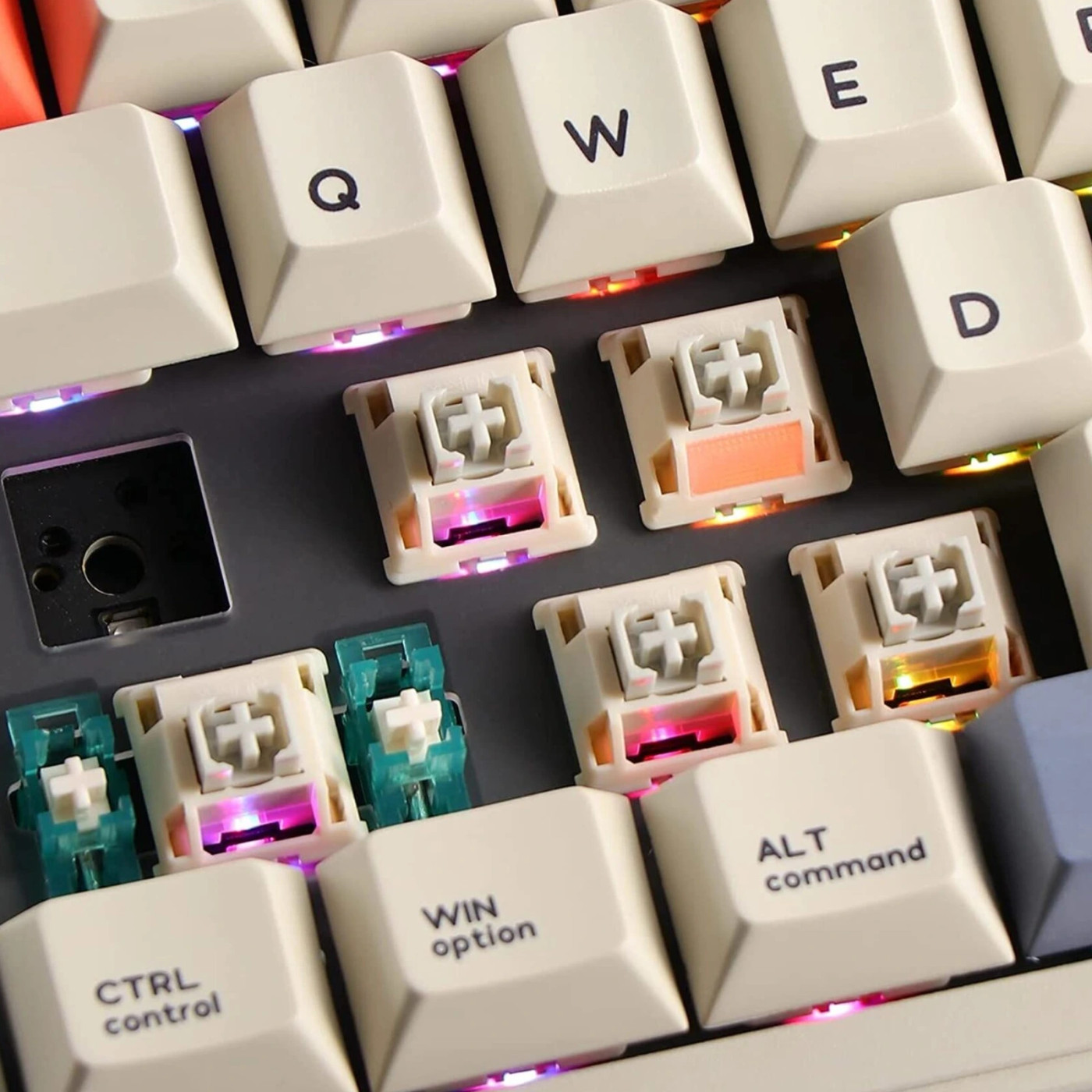 Cidoo V65 V2, цвет серый, крупный план, переключатели