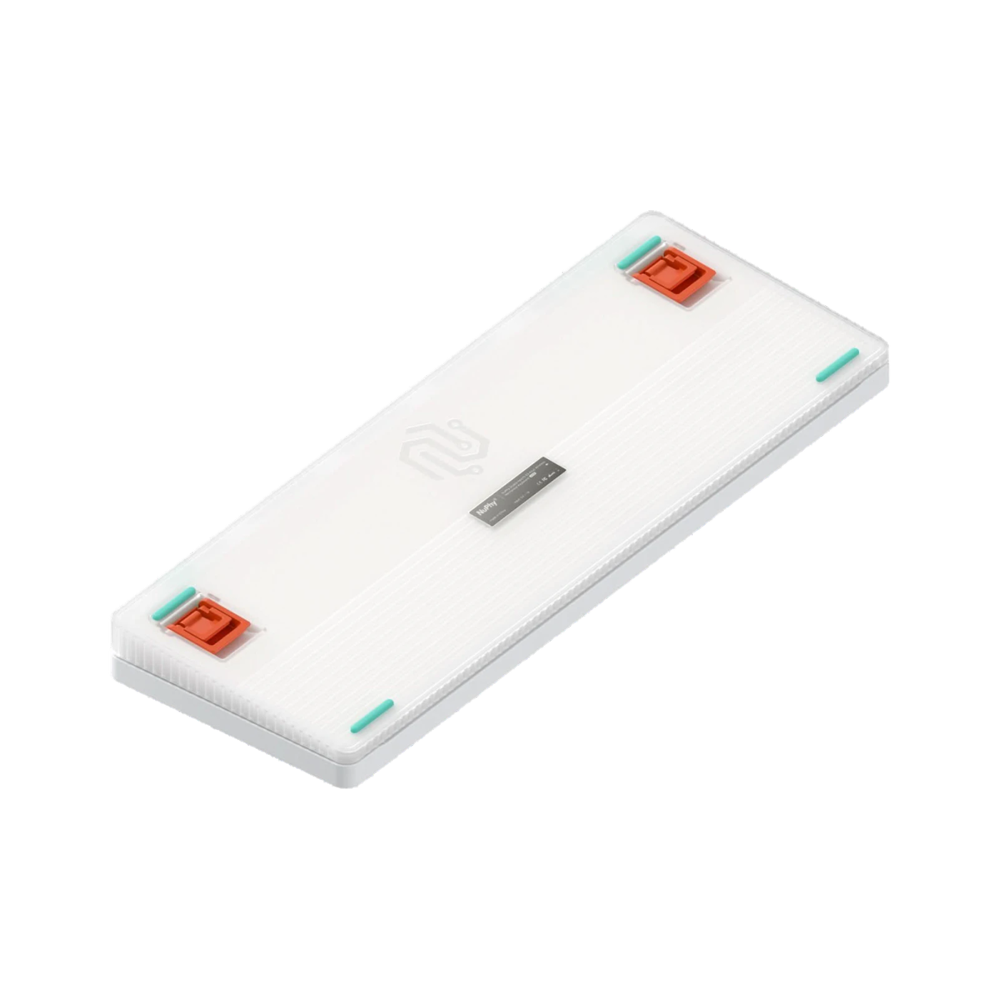 NuPhy Halo96 v2, цвет белый, вид снизу