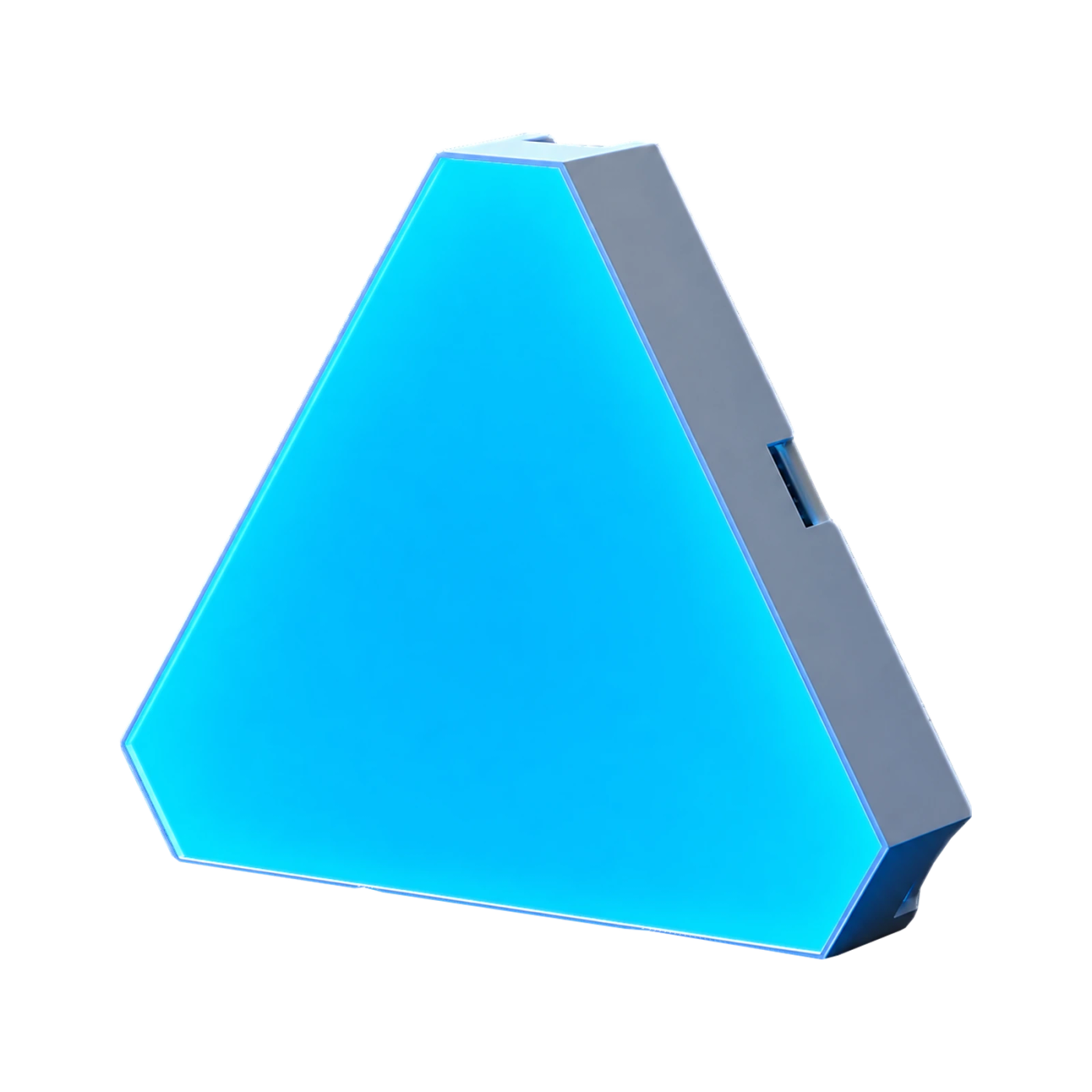 RGB соты треугольники, вид спереди под углом